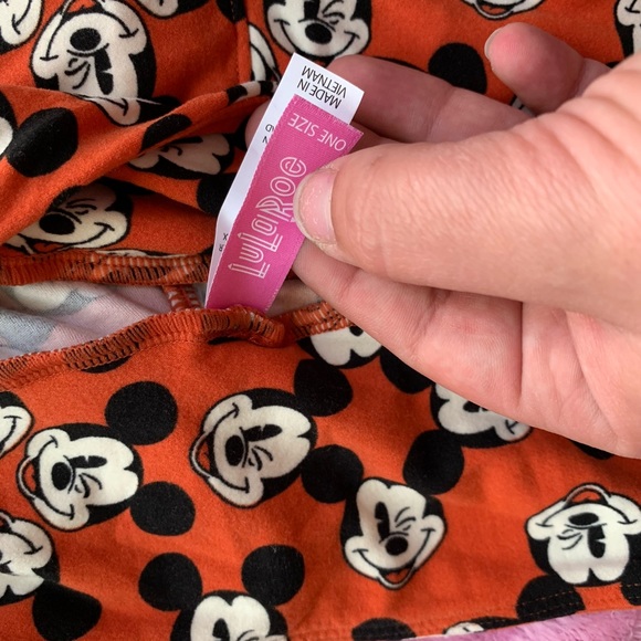 LuLa Roe Disney collect one six legging Mickey - Picture 2 of 2
